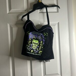 NWT Killstar Revenge of the Voodoo Vampire Halter Top